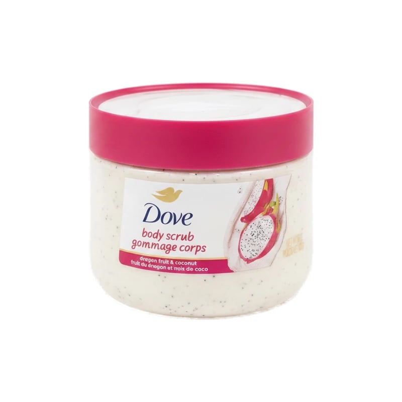 Dove Dragon Fruit & Coconut Body Scrub — مقشر جسم دوف بفاكهة التنين وجوز الهند