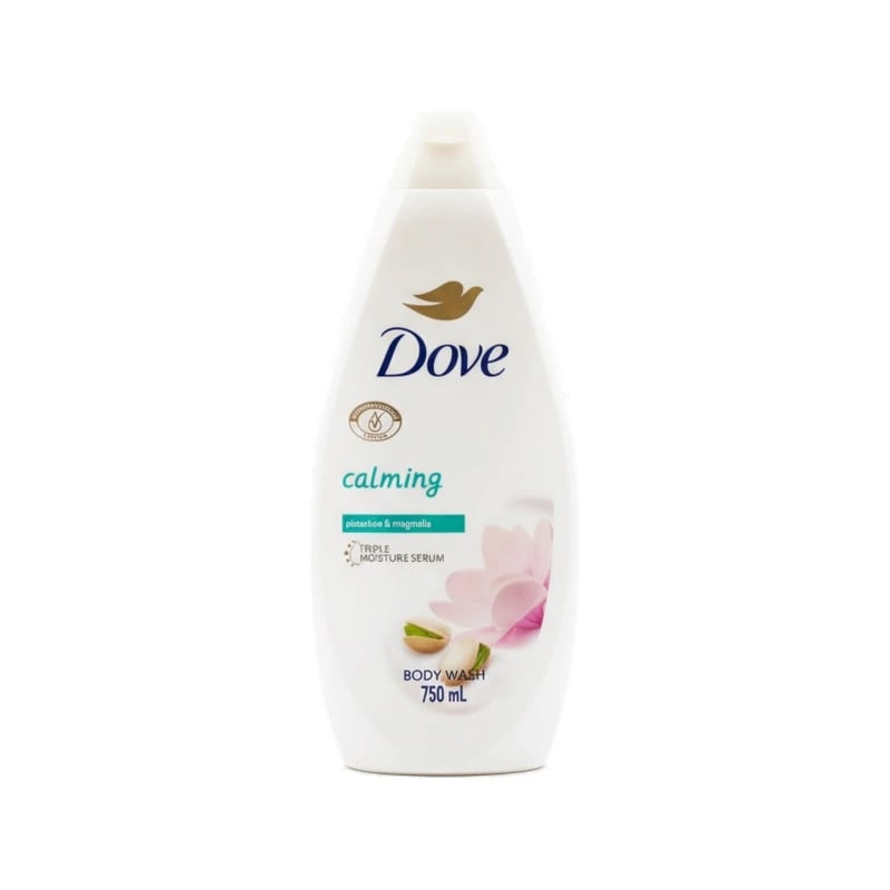 غسولی جەستەی دۆڤ کالمینگ فستق و مانیۆلیا — Dove Calming Pistachio & Magnolia Body Wash