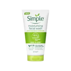 سيمبل غسول وجه مرطب كيند تو سكين 150مل - Simple Kind To Skin Moisturizing Facial Wash