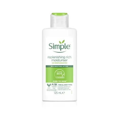 سيمبل مرطب غني مجدج 125مل - Simple Replenishing Rich Moisturizer