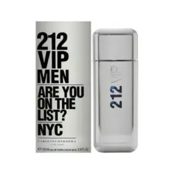 عطر كارولينا هيريرا للرجال 100مل - Carolina Herrera 212 VIP Men Perfume EDT