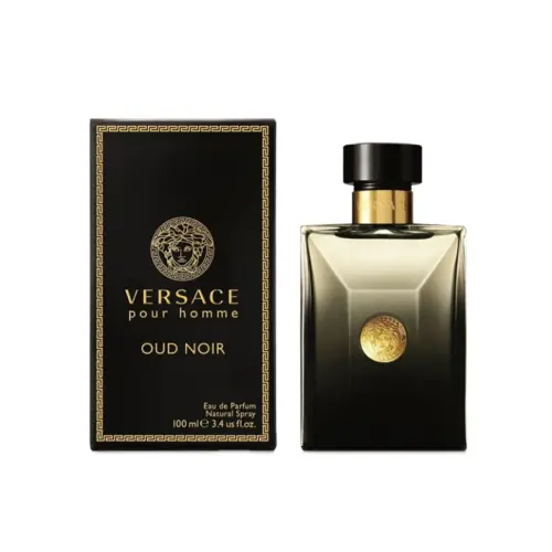 ‎عطر فيرساتشي بور هوم عود نوار 100مل – Versace Pour Homme Oud Noir Perfume EDP