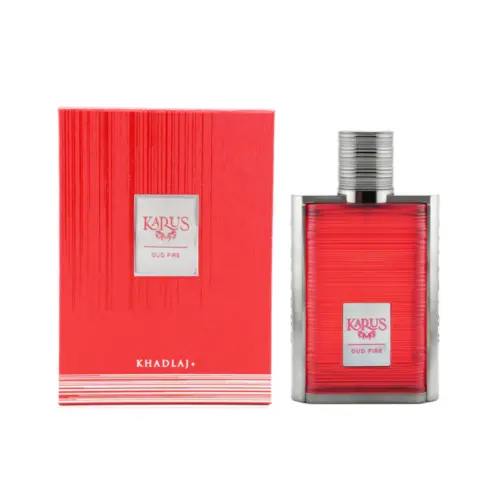 ⁦عطر خدلج كاروس عود فاير 100مل - Khadlaj Karus Oud Fire Perfume EDP⁩ - الصورة ⁦2⁩
